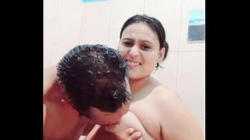 Sweaty Desi Bathroom Quickie
