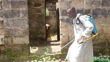 Caught Pissing By The Farmer, He Fucked Me Till I Begged For Mercy