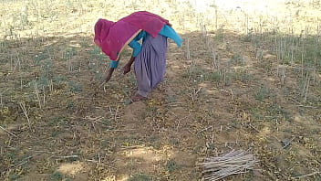 देसी इंडियन ब्वॉयफ्रेंड ने खेत में काम कर रही उसकी मस्त चोदा