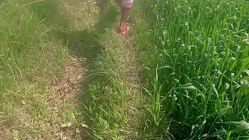 Hot Desi Aunty Gets Wild With Young Stud In Outdoor Fuck Fest