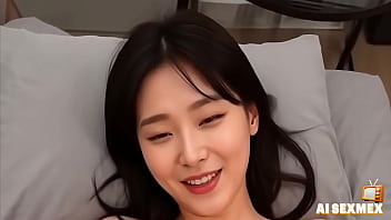 Korean Babe Getting Herself Off At Home, Moaning As She Rides A Huge Toy Deep In Her Tight Holes.