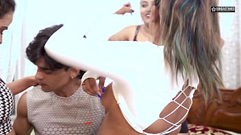 Desi Yoga Instructor Gets Pounded By A Group Of Women In The Open Air (hindi Audio)