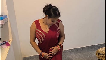 Mast Chudai Ka Maza, Laal Saree Mein Non-stop Rough Fuck