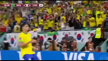 Brasil Arregaçando A Coreia Do Sul De Quatro Sem Pena