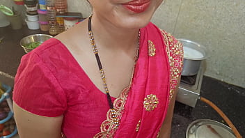 Desi Village Bhabhi Getting Pounded Doggystyle With Dirty Hindi Moans