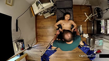 Naughty Asian Raya Nguyen Sneaks Into The Wrong House, Gets Caught By A Doctor, And Ends Up Shooting Her Very First Porno—exclusively At Bondageclinic.