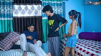 Lonely Desi Virgin Gets A Wild Surprise When Her Two Friends Come Over And Give Her A Hardcore Pounding At Home