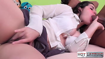 A Young Ebony Babe Gets Her Tight Asshole Stretched Out And Loving It With Tony Tigrão