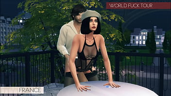 Sims 4: A French Fuckfest Tour
