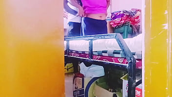 Desi Housewife Gets Railed By The Shopkeeper, Moaning Dirty Telugu Words