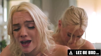 Lez Be Bad: Naturally Stacked Teen Kay Lovely Wrecks Her Bestie With Benefits Kenna James’ Pussy