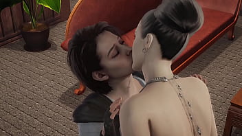 Jill Valentine Gets Down And Dirty With Excella In A Steamy, Wild Romp