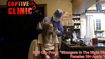 Ava Siren’s Kinky Behind-the-scenes Action: Getting Tied Up And Teased In Strangers In The Night—full Film At Bondageclinic
