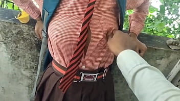 Hot Desi Village Teen Schoolgirl Gets Wild Outdoors In Steamy Mms Clip