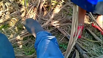 Desi Village Bhabhi Getting Wild And Nasty Out In The Open