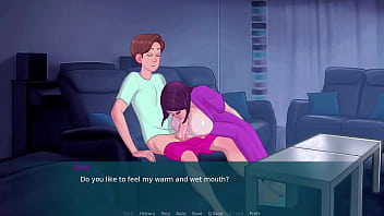 Step Mom’s Deep Throat Lesson