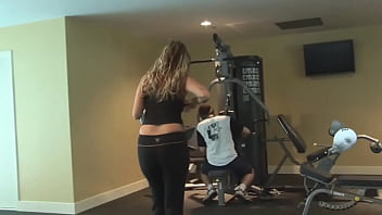 Hot Blonde Milf Gets Her Huge Tits Glazed With His Load