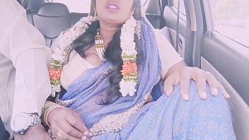 Hot Indian Taxi Ride With A Sexy Tourist Aunty And Her Driver, Moaning In Telugu