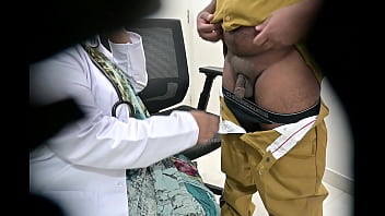 Caught On Cam: Horny Indian Doc Bangs Her Patient In The Clinic